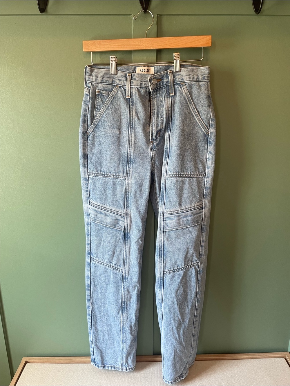 Agolde Light Blue Cooper Carpenter Jeans